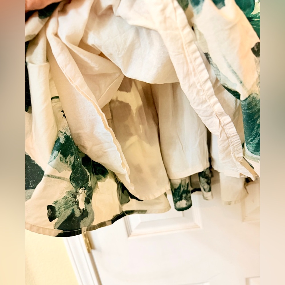 Abercrombie & Fitch Green Floral Mini Dress - Picture 5 of 7